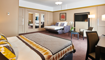 chambre double deluxe de l'hôtel Le Splendid à Dax dans les Landes
